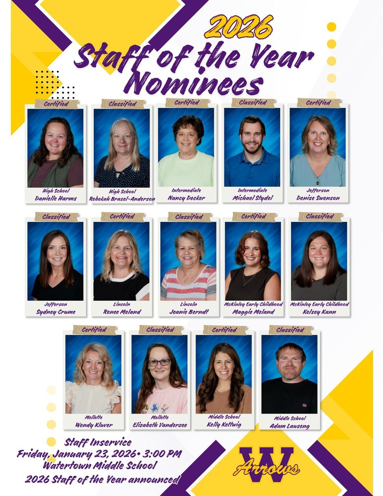 Staff of the Year Nominees