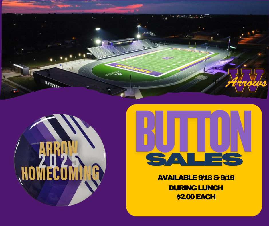 Homecoming Button Sales
