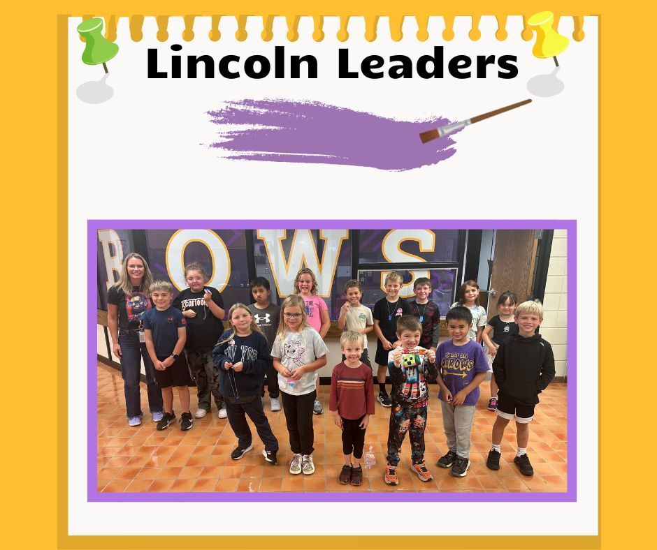 Picture of the Lincoln Leader winners for the week.
