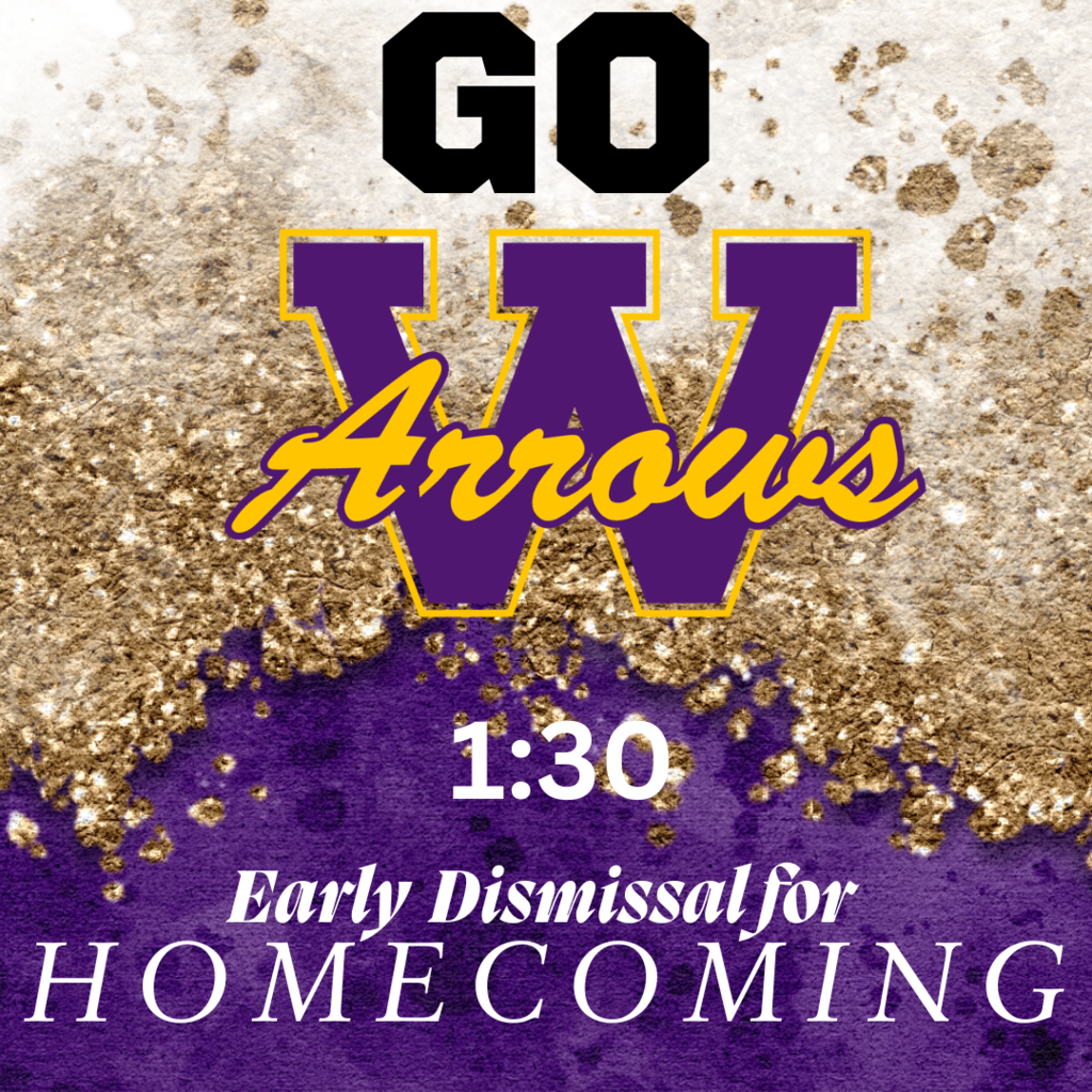 Early Release for Homecoming at 1:30