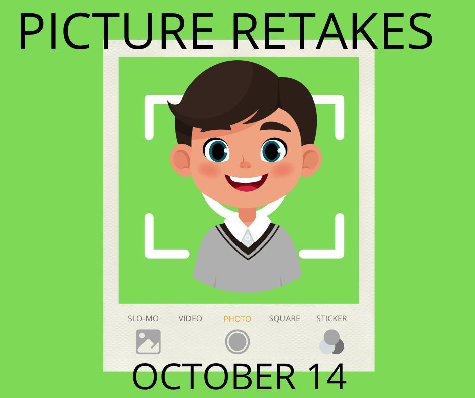 Picture Retakes on October 14