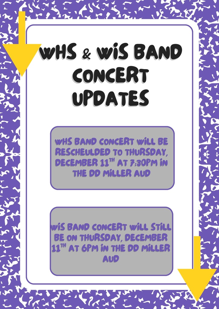 Concert Updates