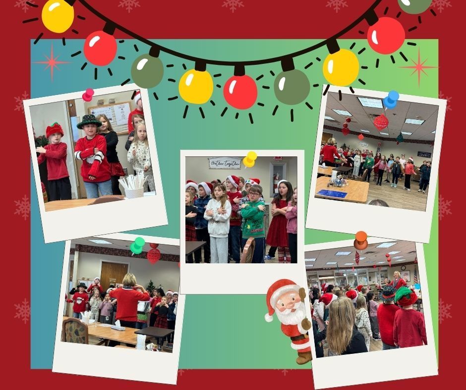 Grade 3 students standing together and singing at Avantara in Watertown.