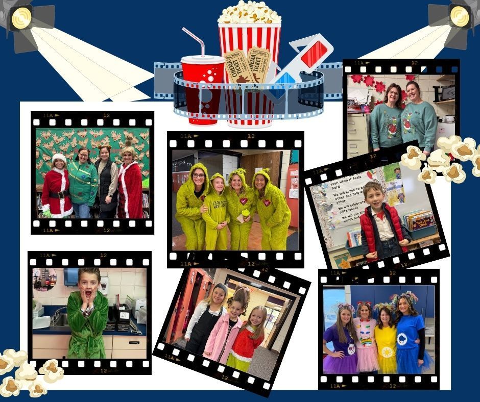 staff and students dressed up