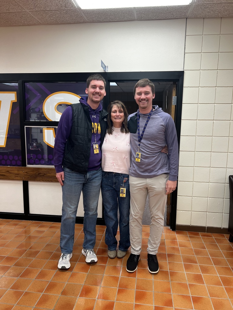 Carter and Parker Schmidt with Margo Spiering.