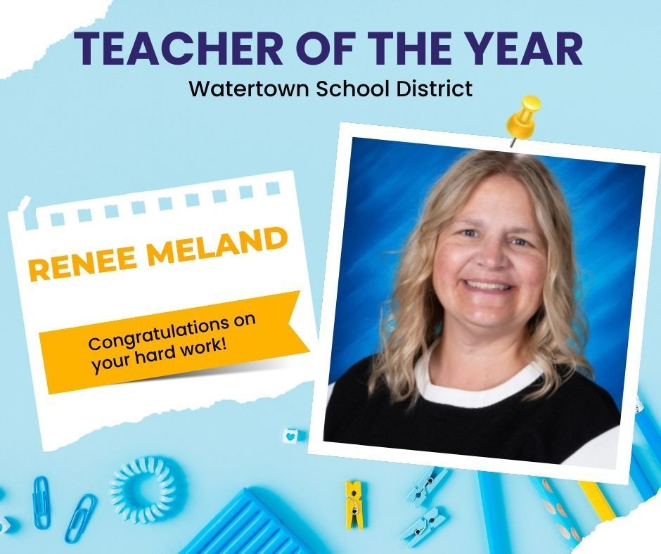 Renee Meland teacher of the year