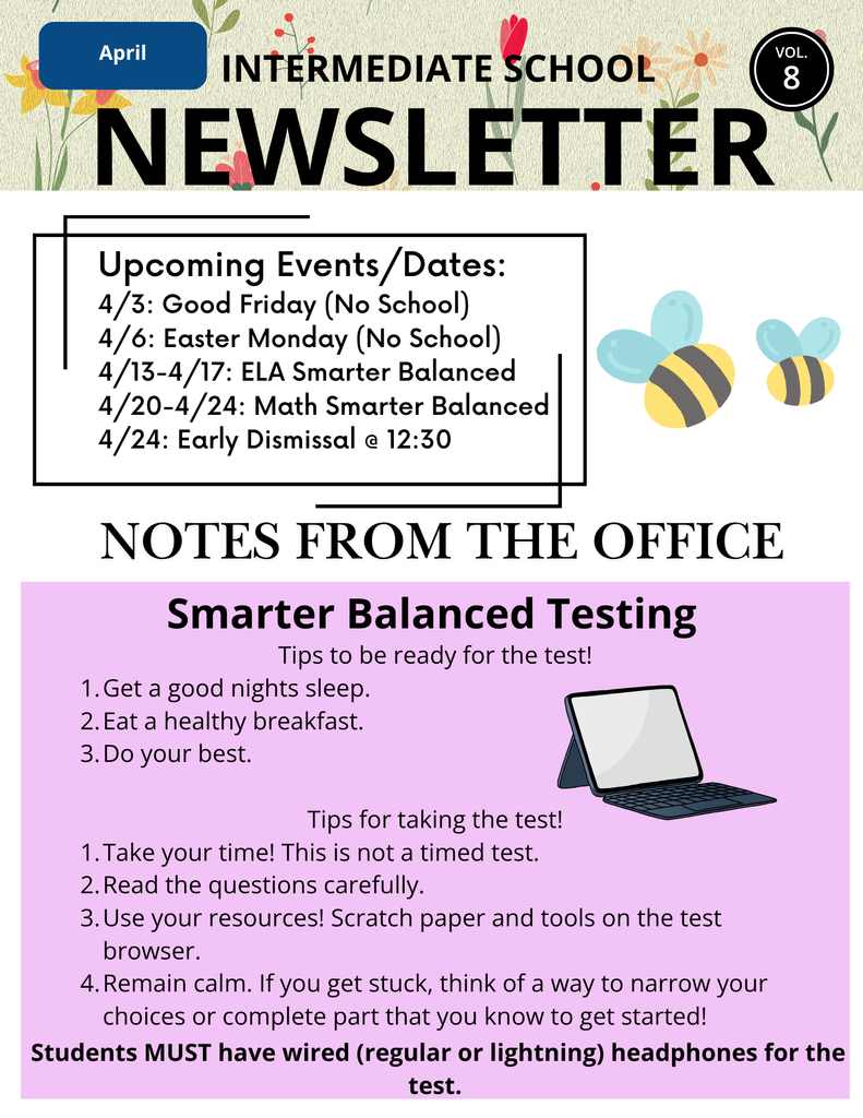 April Newsletter