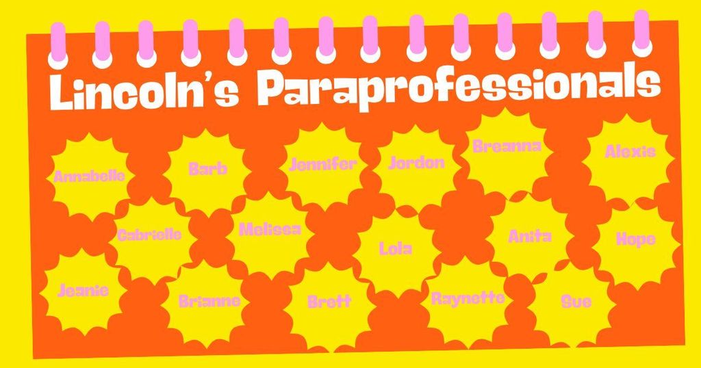 List of paraprofessionals that work at Lincoln