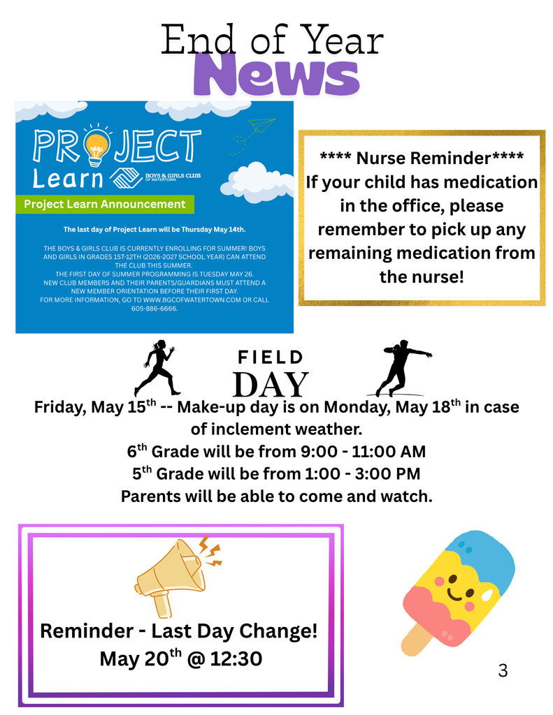 May Newsletter