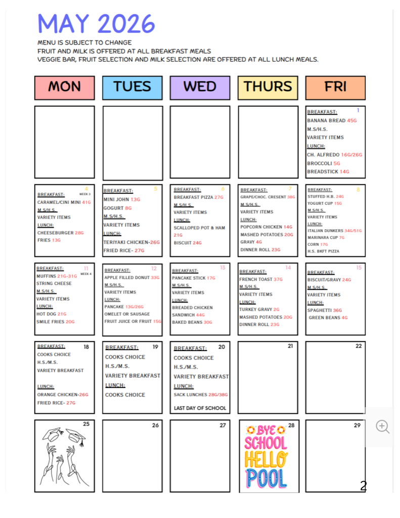 May Newsletter