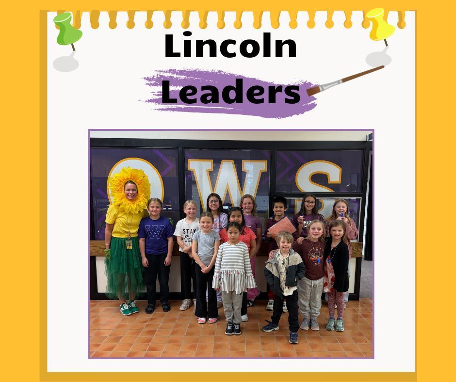 Lincoln Leader Winners for the week.
