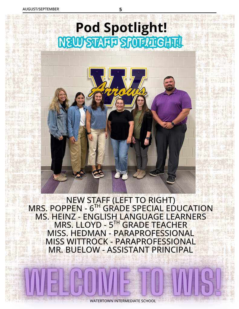 August/September Newsletter