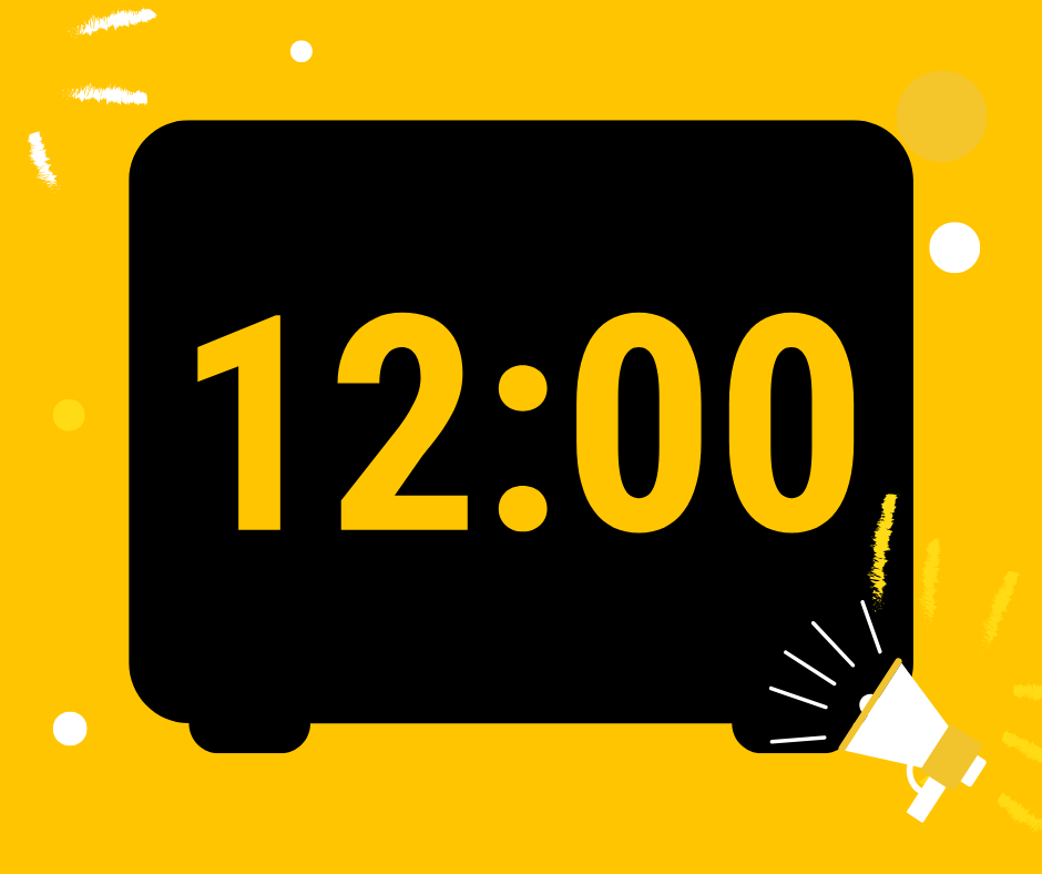 12:00 dismissal