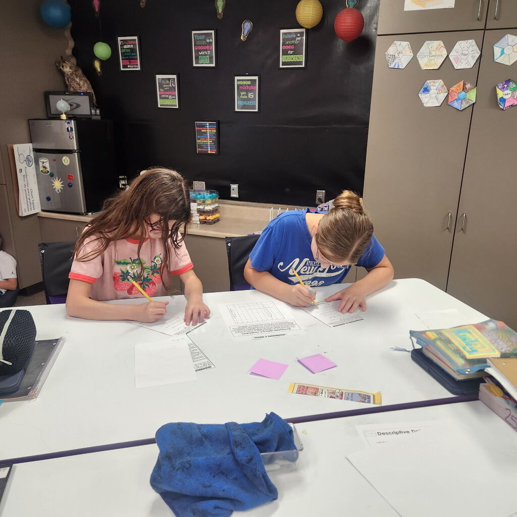 Students Working