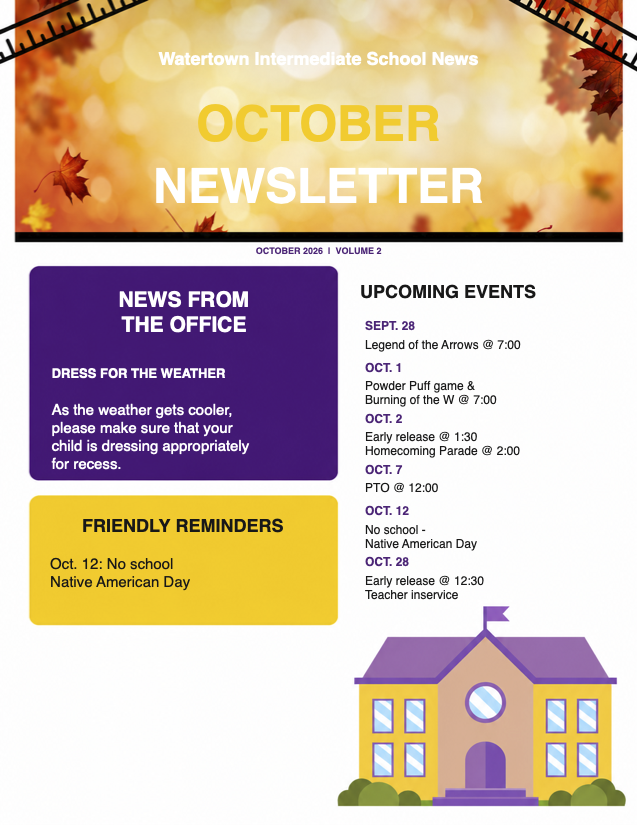 October Newsletter