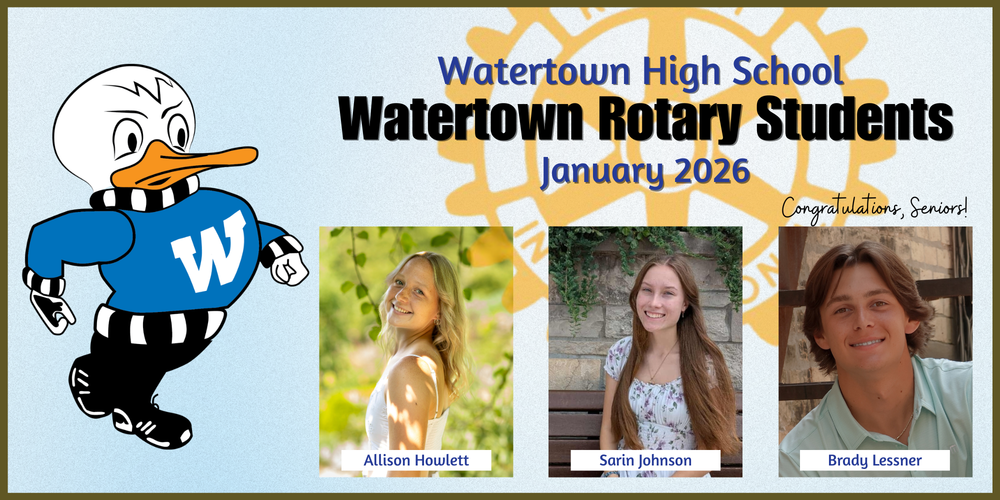 Watertown Rotary Students