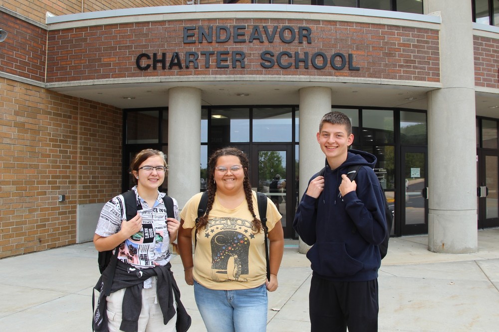 Endeavor Charter School students