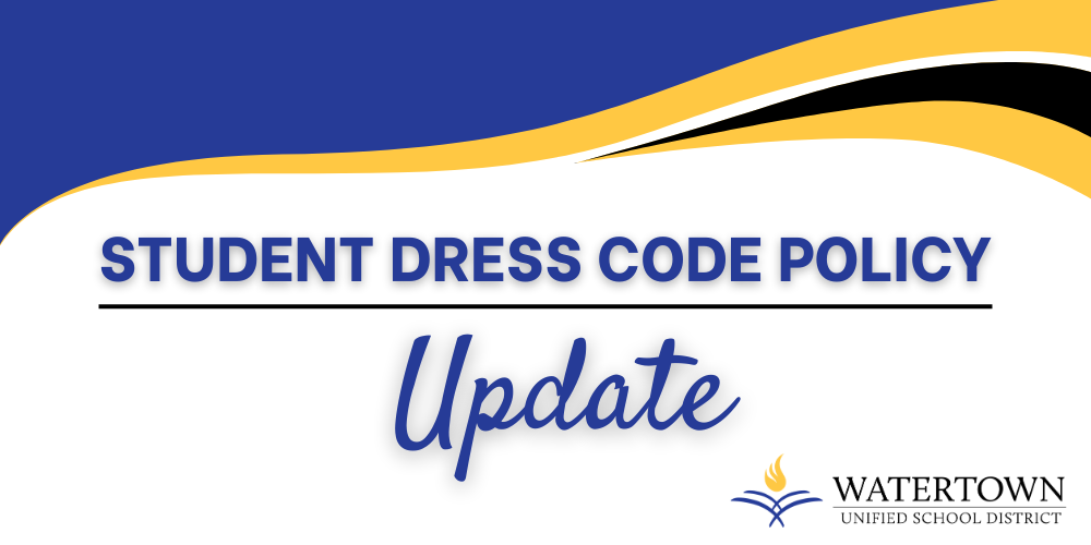 Student Dress Code Policy Update