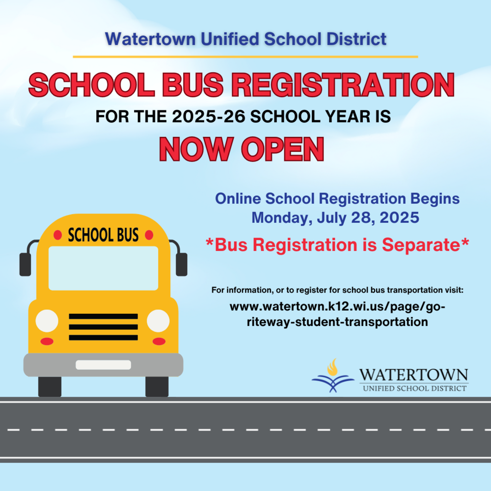 School Bus Registration Now Open