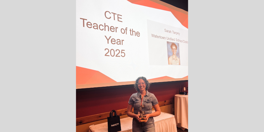 Sarah Tarpey wins CTE award