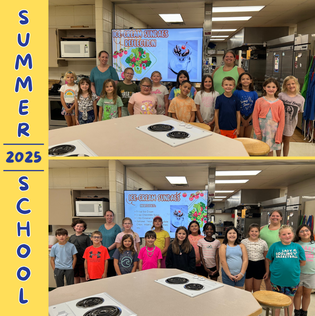Summer School ice cream sundaes