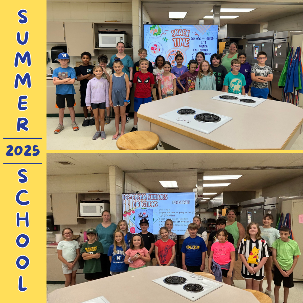 Summer School ice cream sundaes