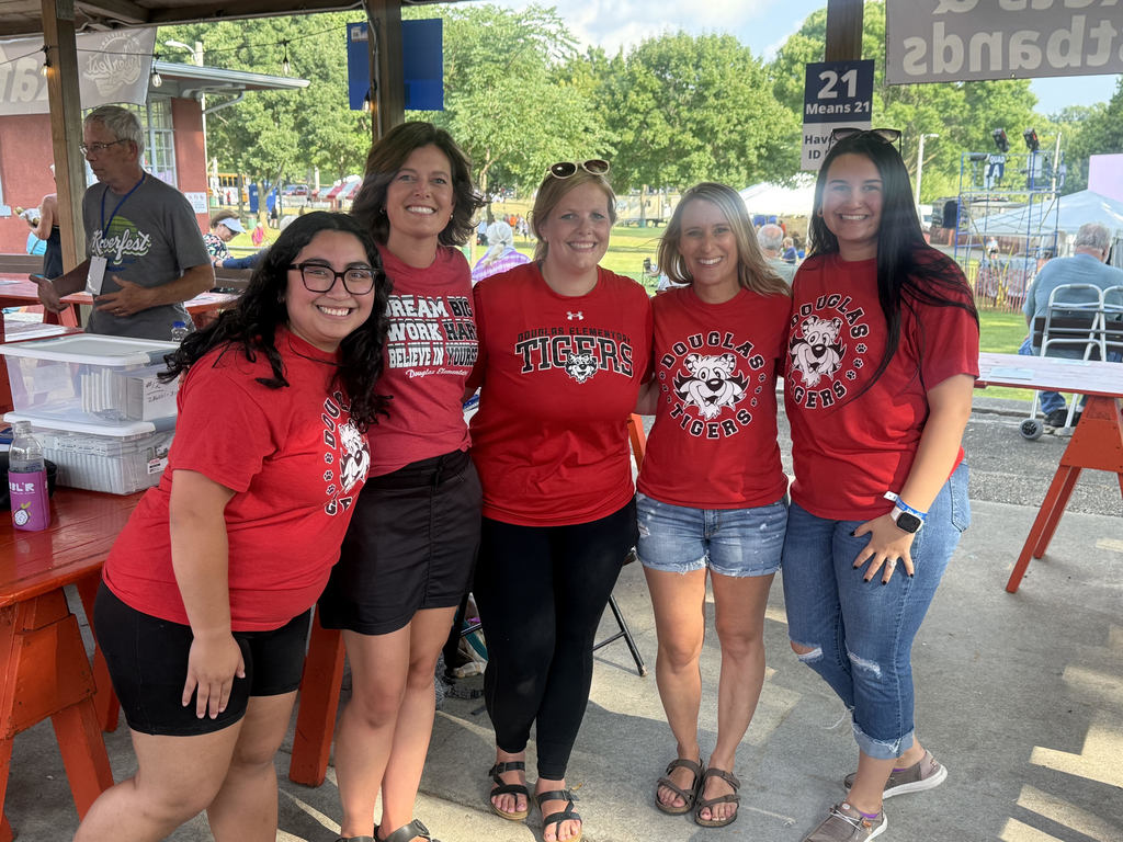 Douglas staff members at Riverfest