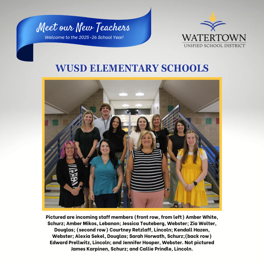 New WUSD elementary teachers