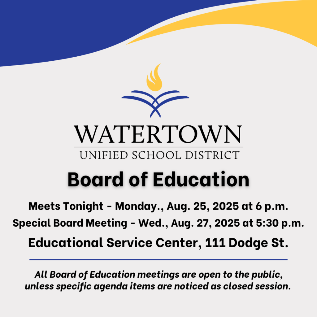 Board of Education Meeting Notice