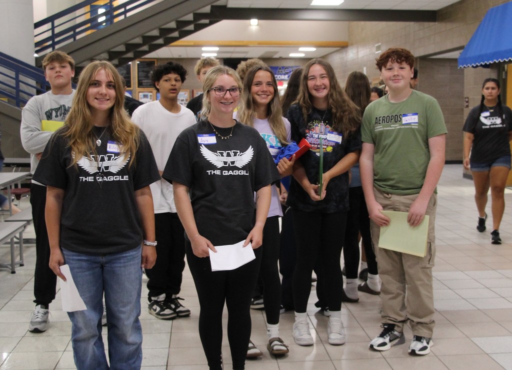 WHS Freshman Experience group photo