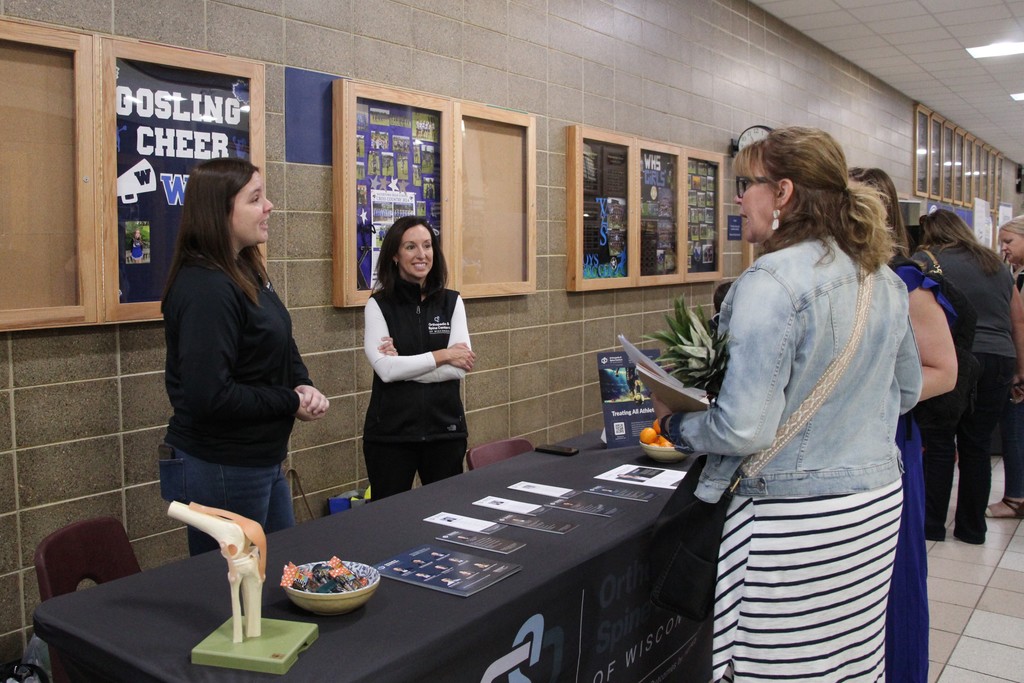 Benefits and Wellness Fair attendees