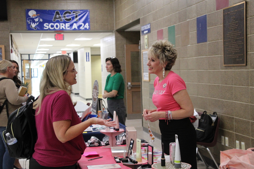 Benefits and Wellness Fair attendees