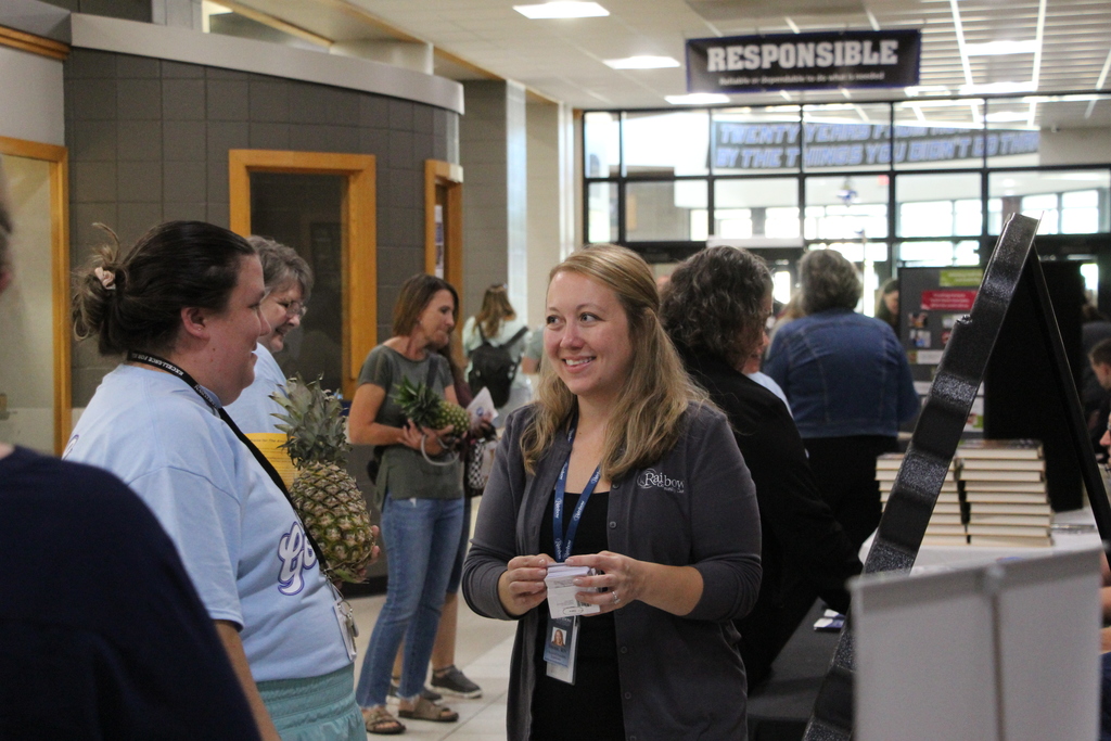 Benefits and Wellness Fair attendees