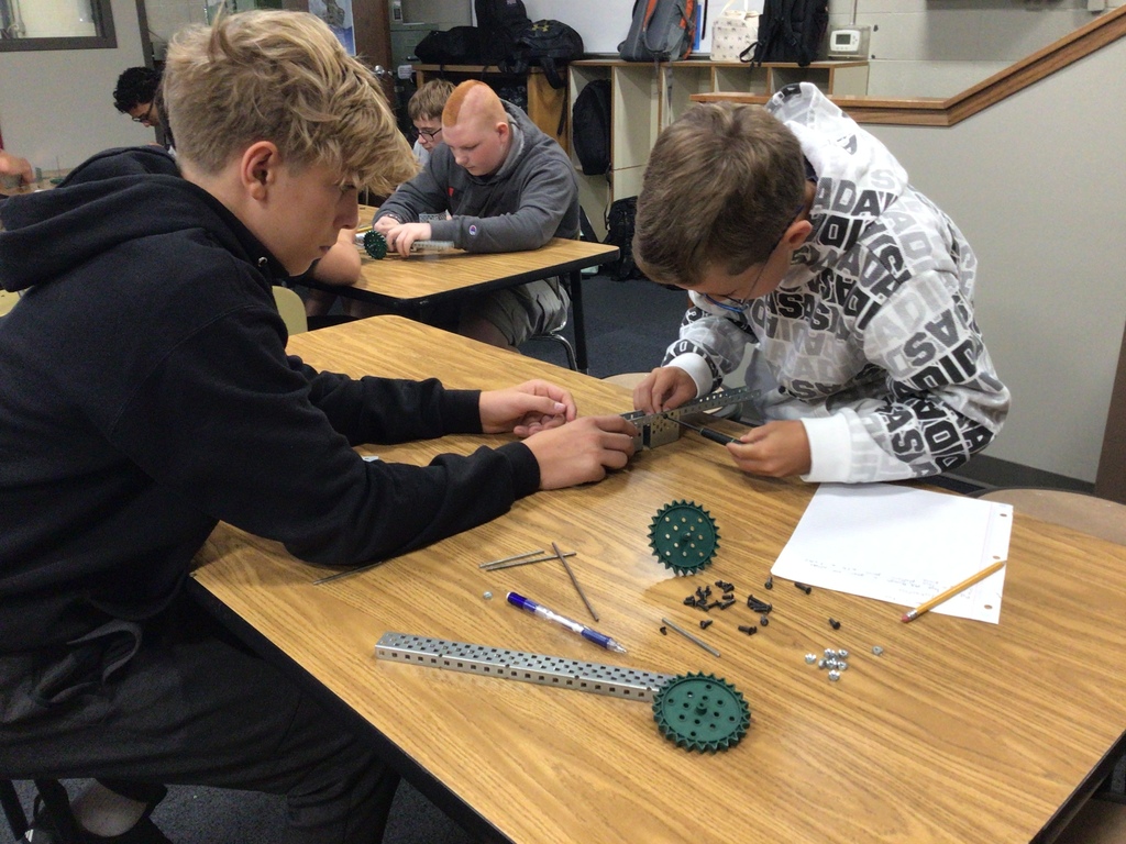 Tech Ed students at RMS