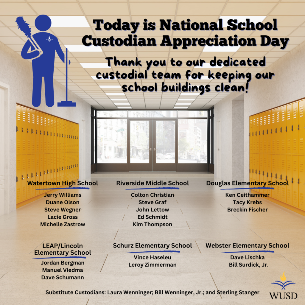 National School Custodian Appreciation Day
