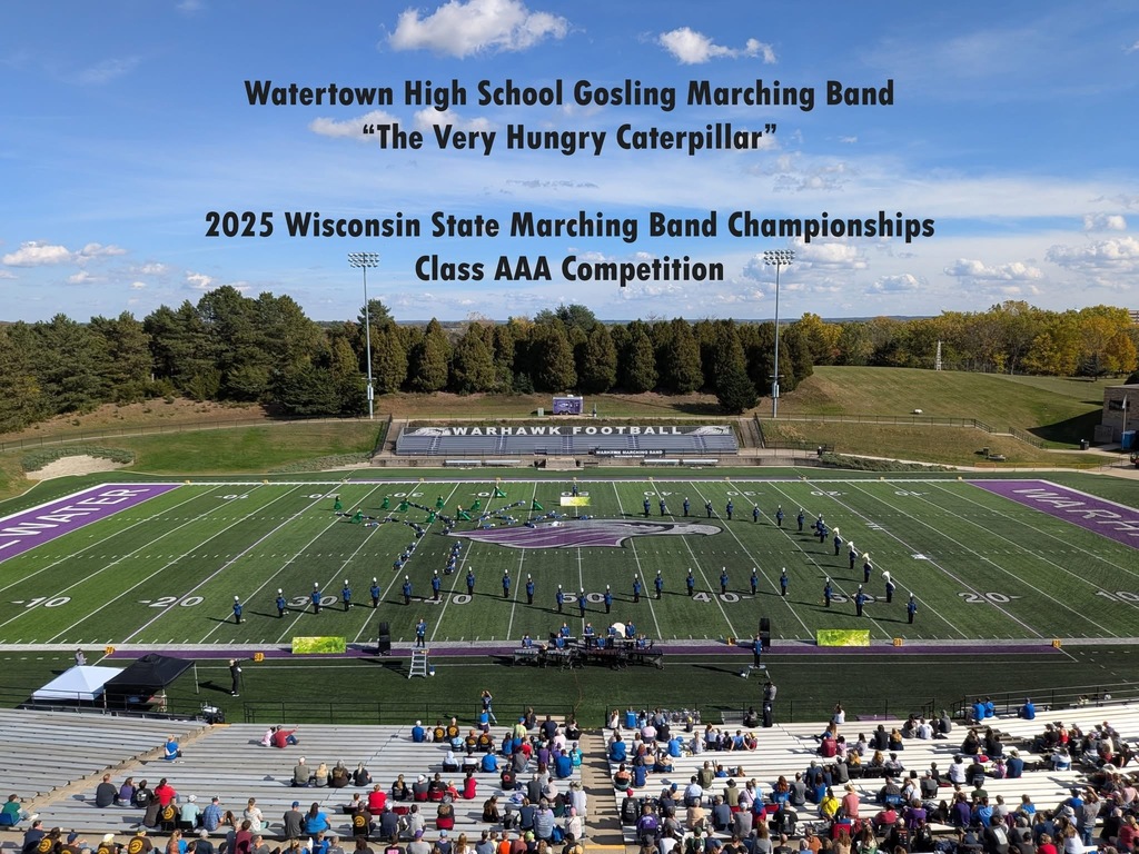 WHS Marching Band State Championships at UW-Whitewater