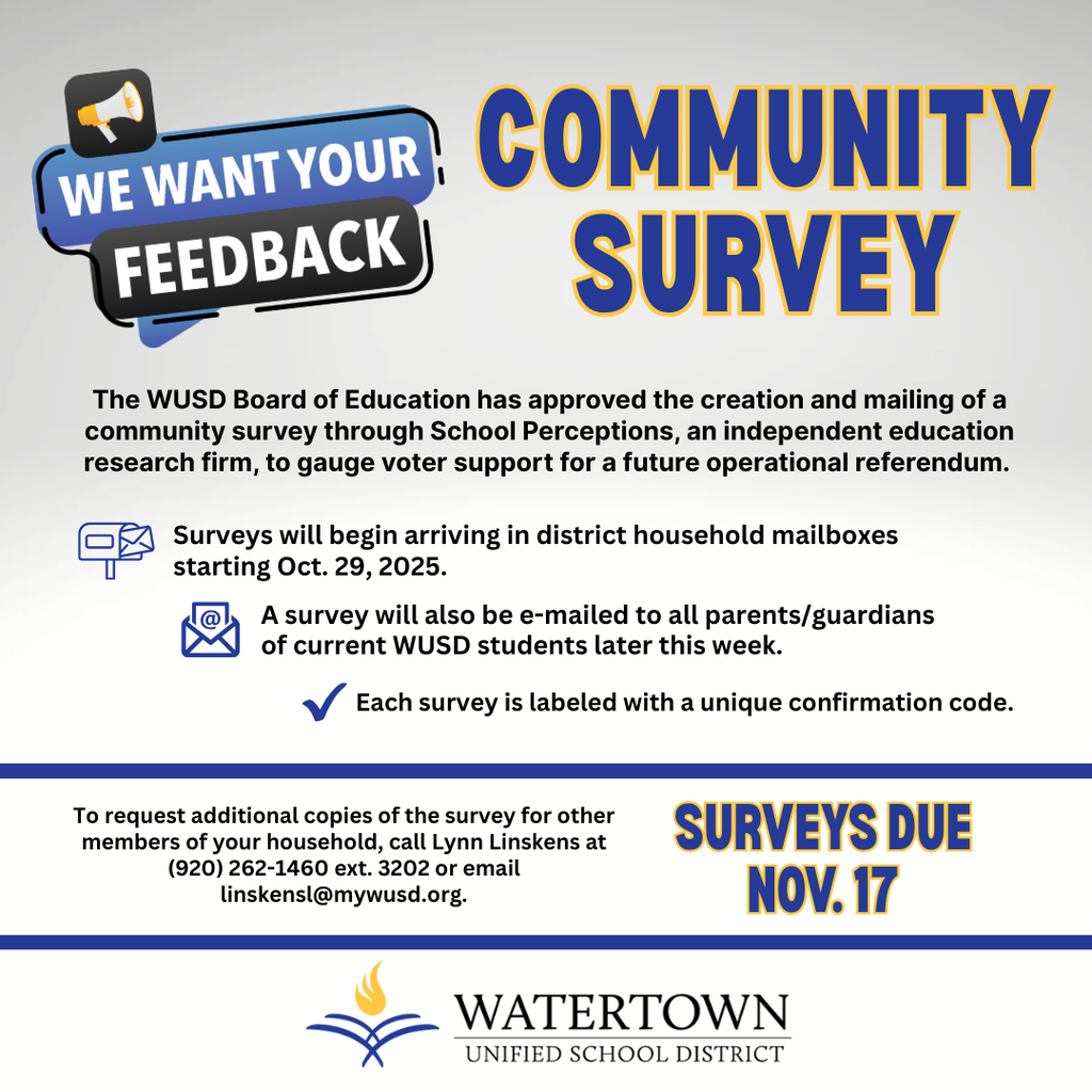 Community Survey Flyer