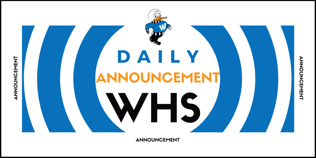 Daily Announcements