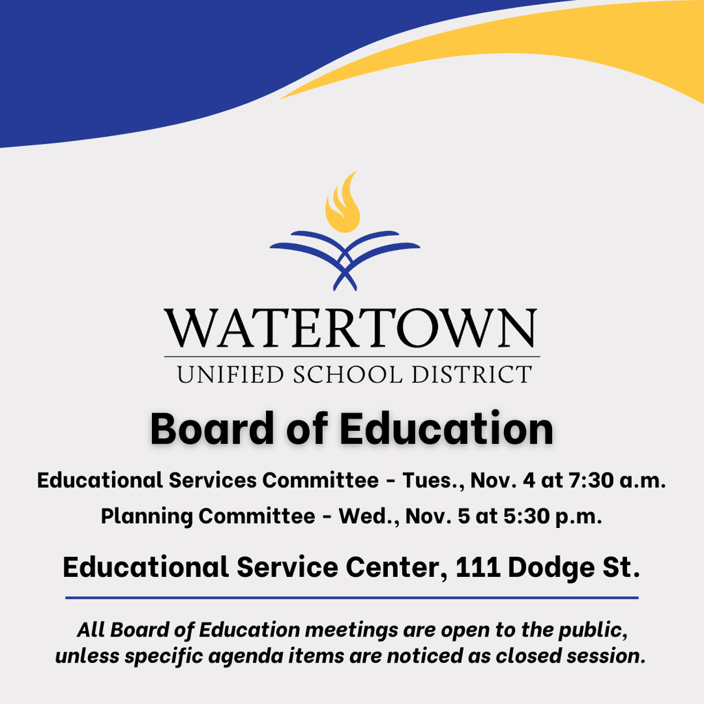 Board of Education Committee Meetings