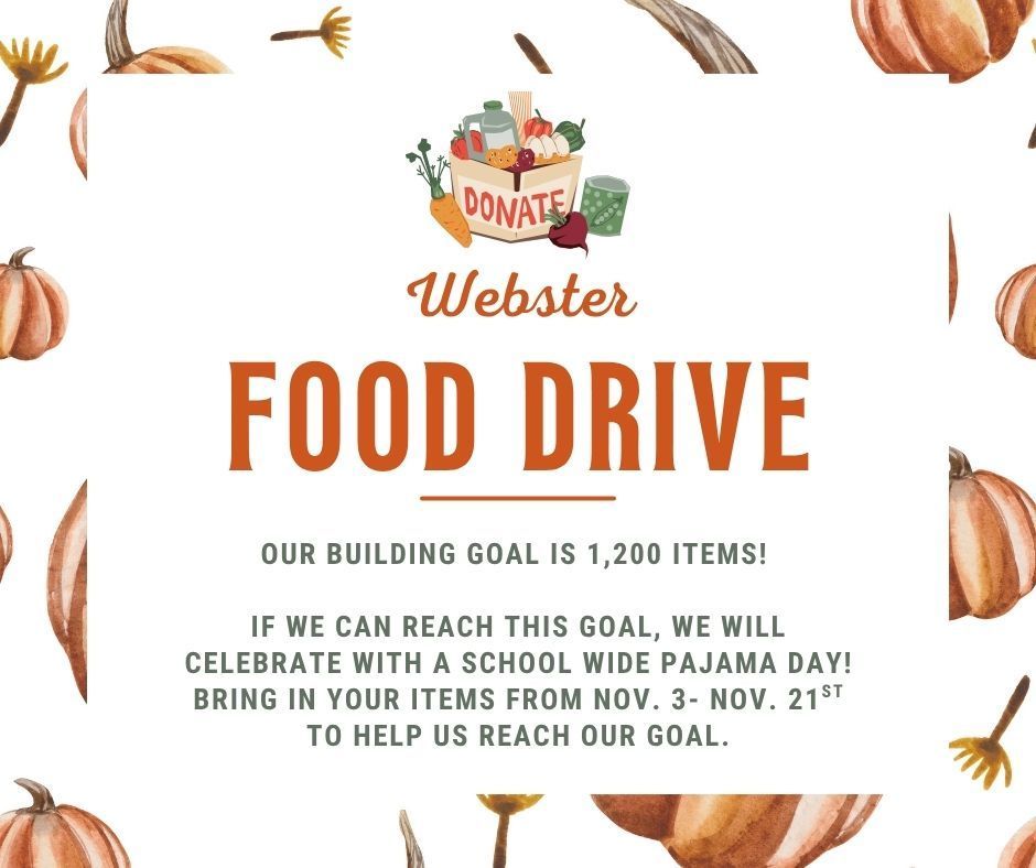 Webster Food Drive