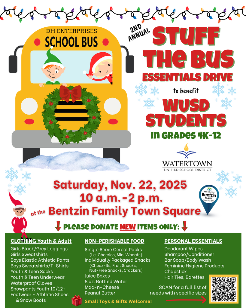 Stuff the Bus to Benefit Students in Need Nov. 22