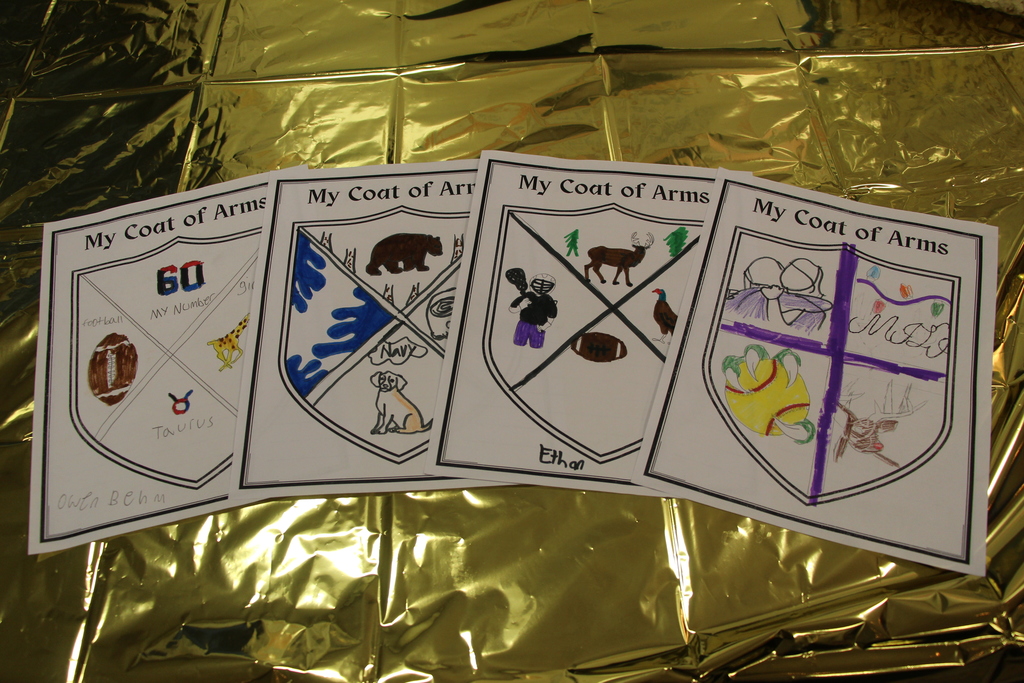 RMS students enjoy a medieval feast 