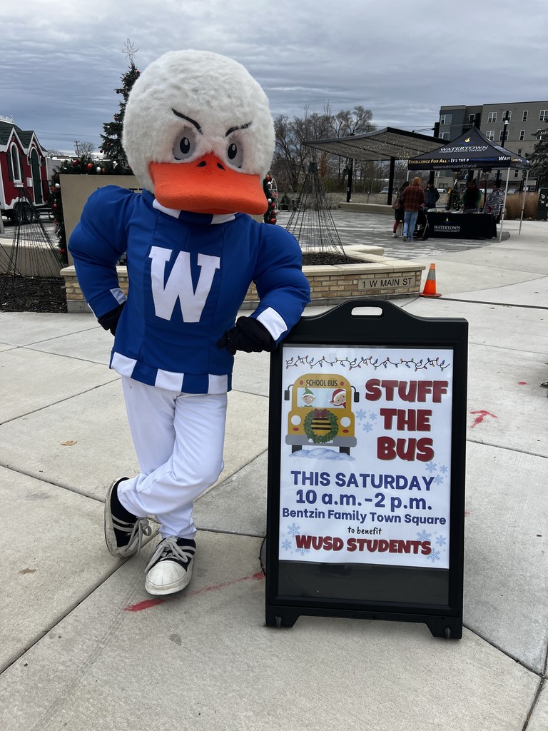 Stuff the Bus was held Saturday in downtown Watertown to benefit WUSD students in need.