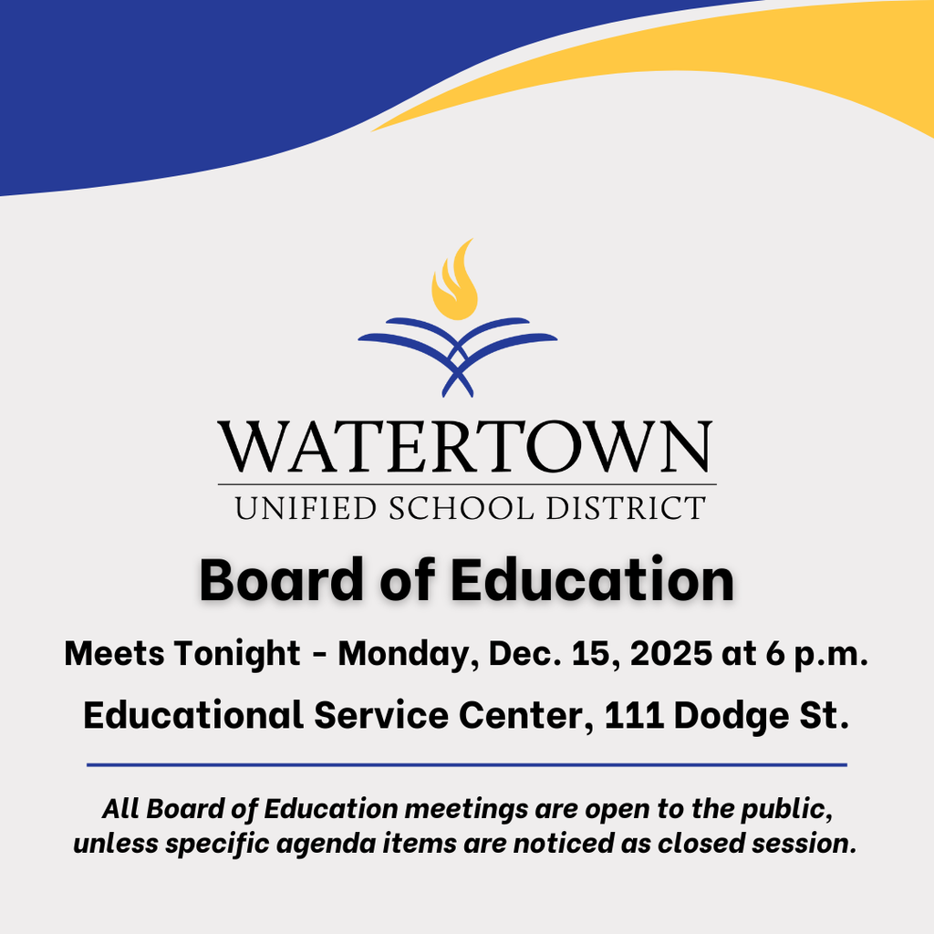 Board of Education Meeting Notice