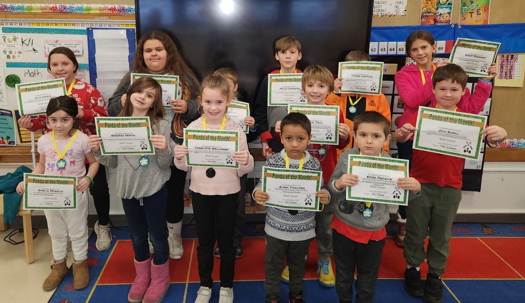 Lincoln STEM Pandas of the Month for December