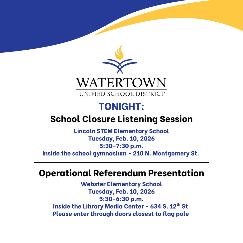 School closure listening session and referendum presentation