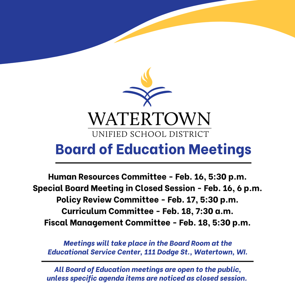 Board of Education Meeting Notice