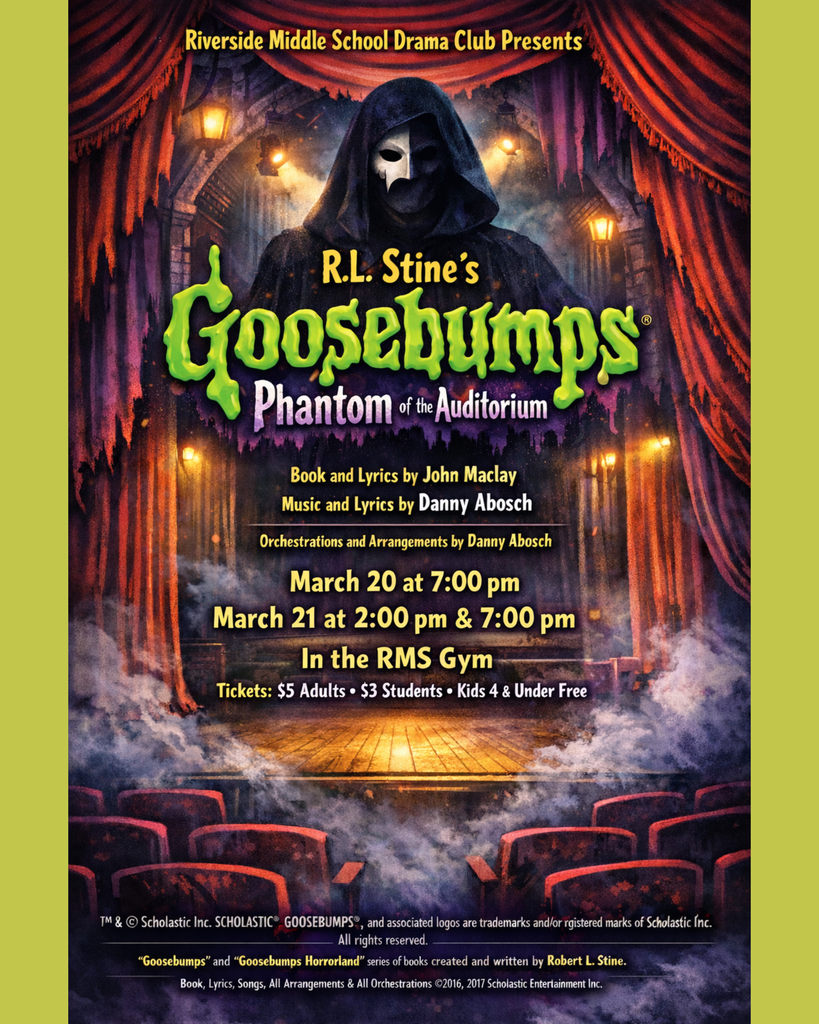 RMS Present Goosebumps the Musical