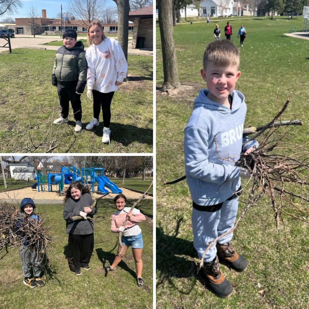 Webster Earth Day clean up