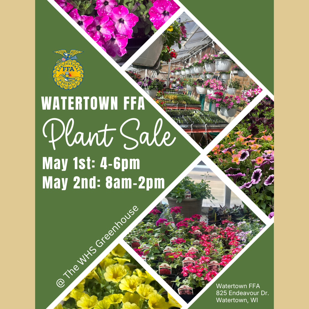 FFA Plant Sale Friday and Saturday at WHS